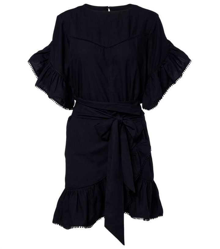 Photo: Marant Etoile Melicia ruffled minidress