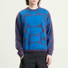 Nike Men's Project F.R.O.G. Jelly Cage Sweatshirt in Dark Raisin/Brilliant Blue/Voltage Green