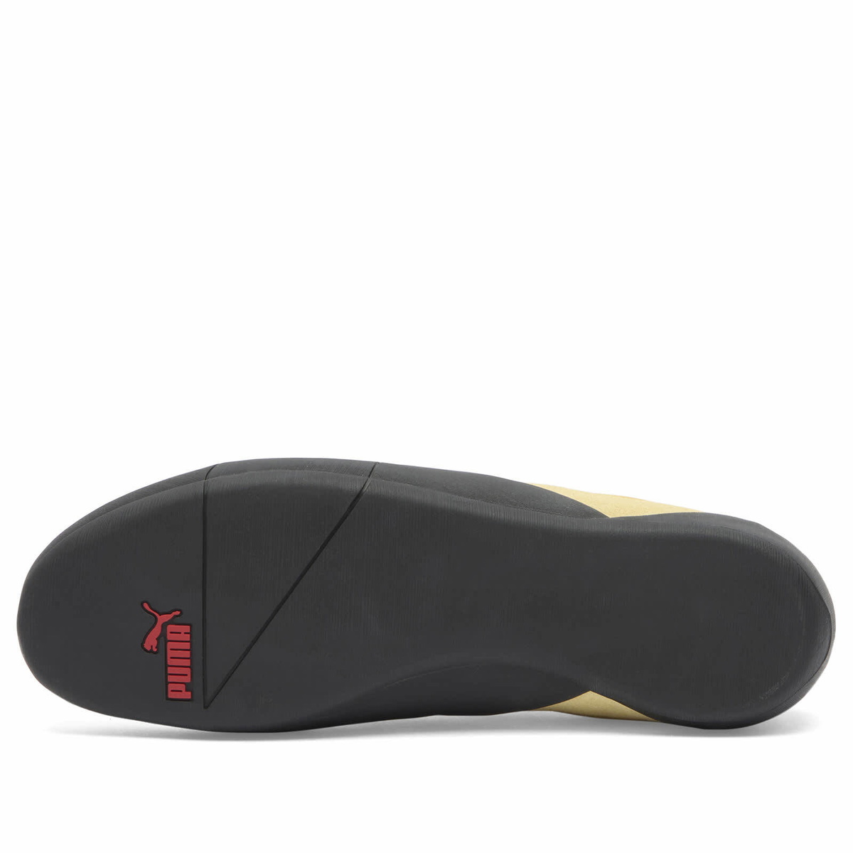 Puma Men's Klim Sneaker in Light Straw/Puma Black