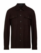 Drumohr Mens Jacket Dark in Brown