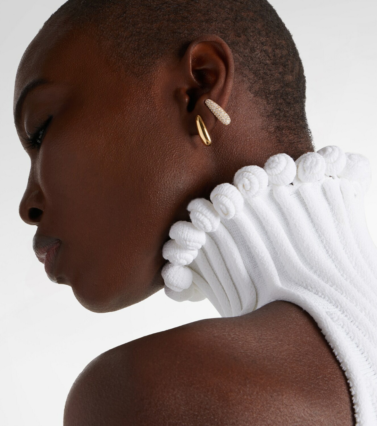 Anita Ko Claire 18kt gold (750/1000) earrings