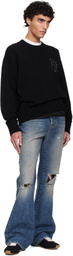 AMIRI Black MA Sweater