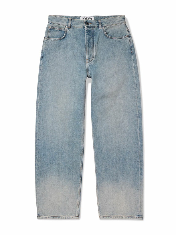 Photo: LOEWE - Straight-Leg Jeans - Blue