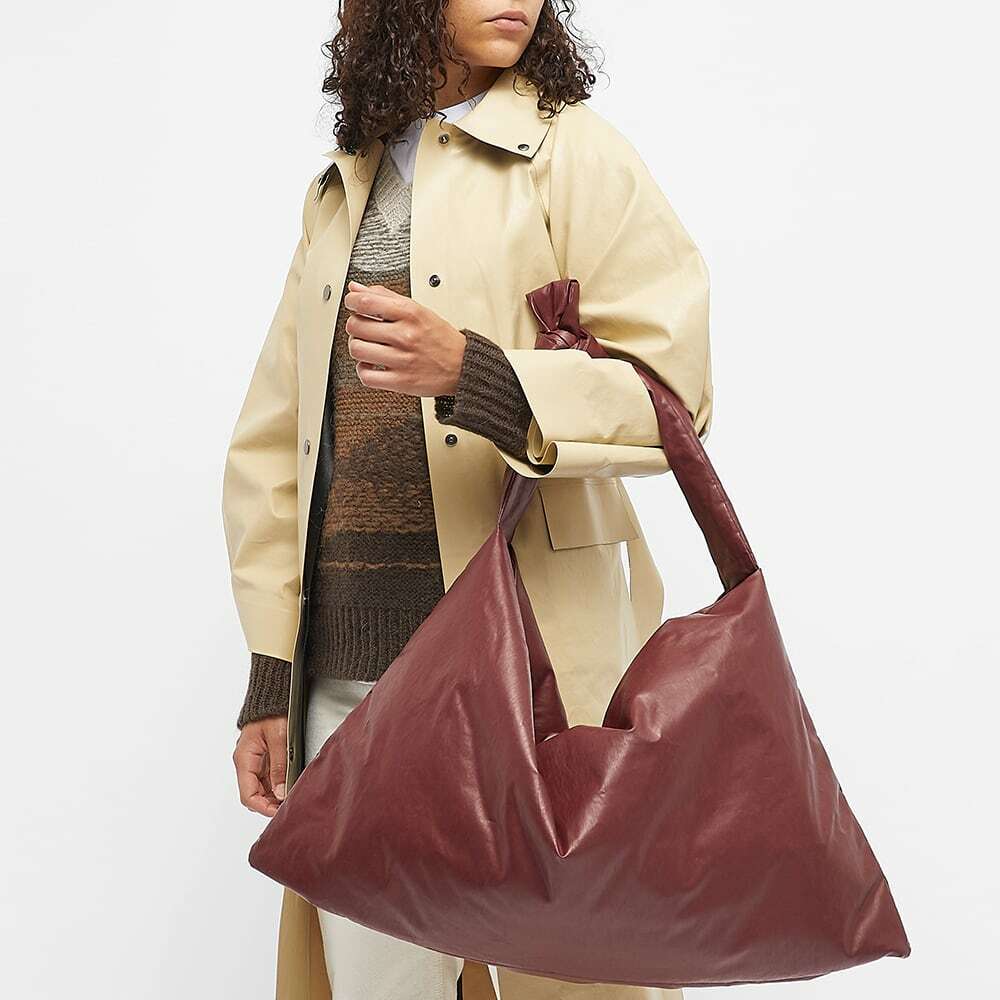 バッグ KASSL EDITIONS square medium bag KASSL Editions Women's Medium Oil Square Bag in Bordeaux Kassl
