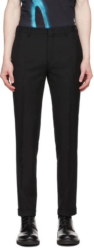 Photo: Paul Smith Navy Wool Trousers