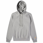 DIGAWEL Men's Reverse Weave Popover Hoody in Grey