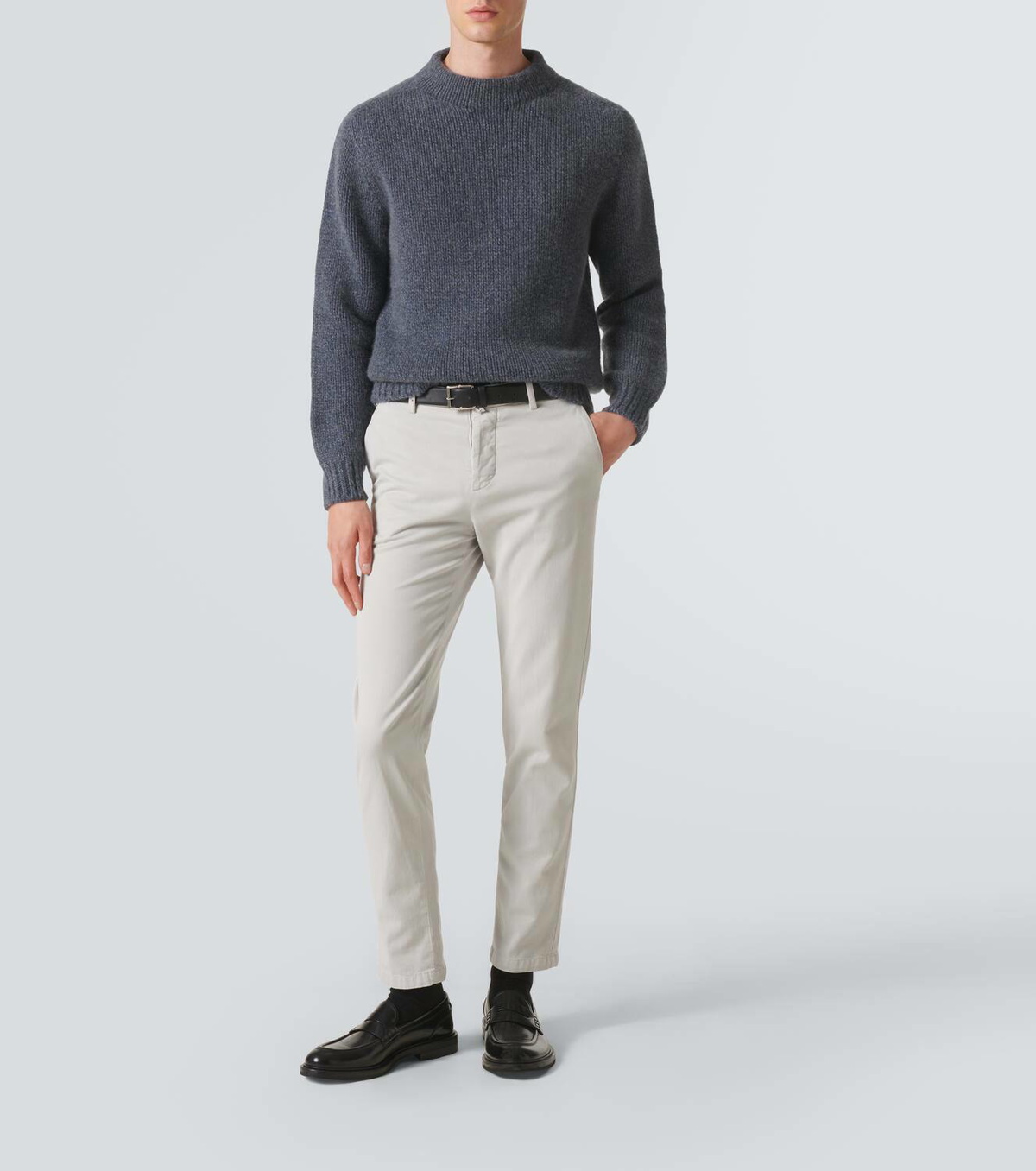 Kiton Mid-rise chinos