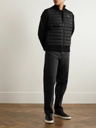 Canada Goose - HyBridge Slim-Fit Merino Wool and Quilted Nylon Down Gilet - Black