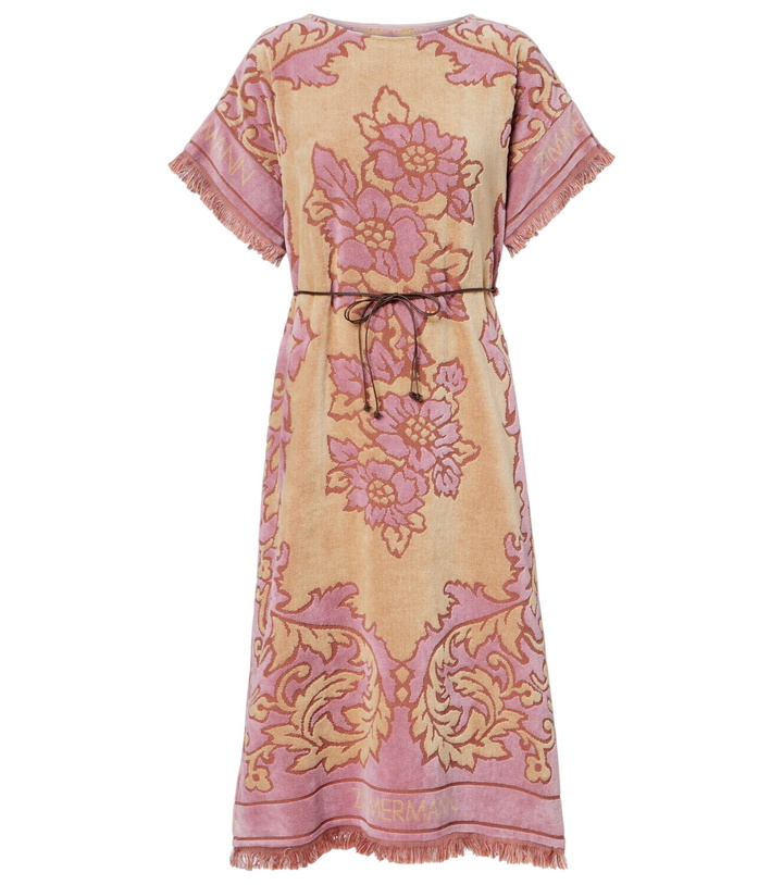 Zimmermann Matchmaker floral linen midi dress Zimmermann