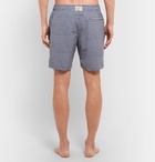 Faherty - Slim-Fit Mid-Length Printed Swim Shorts - Blue