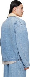 Carhartt Work In Progress Blue OG Detroit Denim Jacket