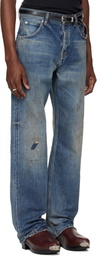 Enfants Riches Déprimés Blue New Straight Leg Jeans