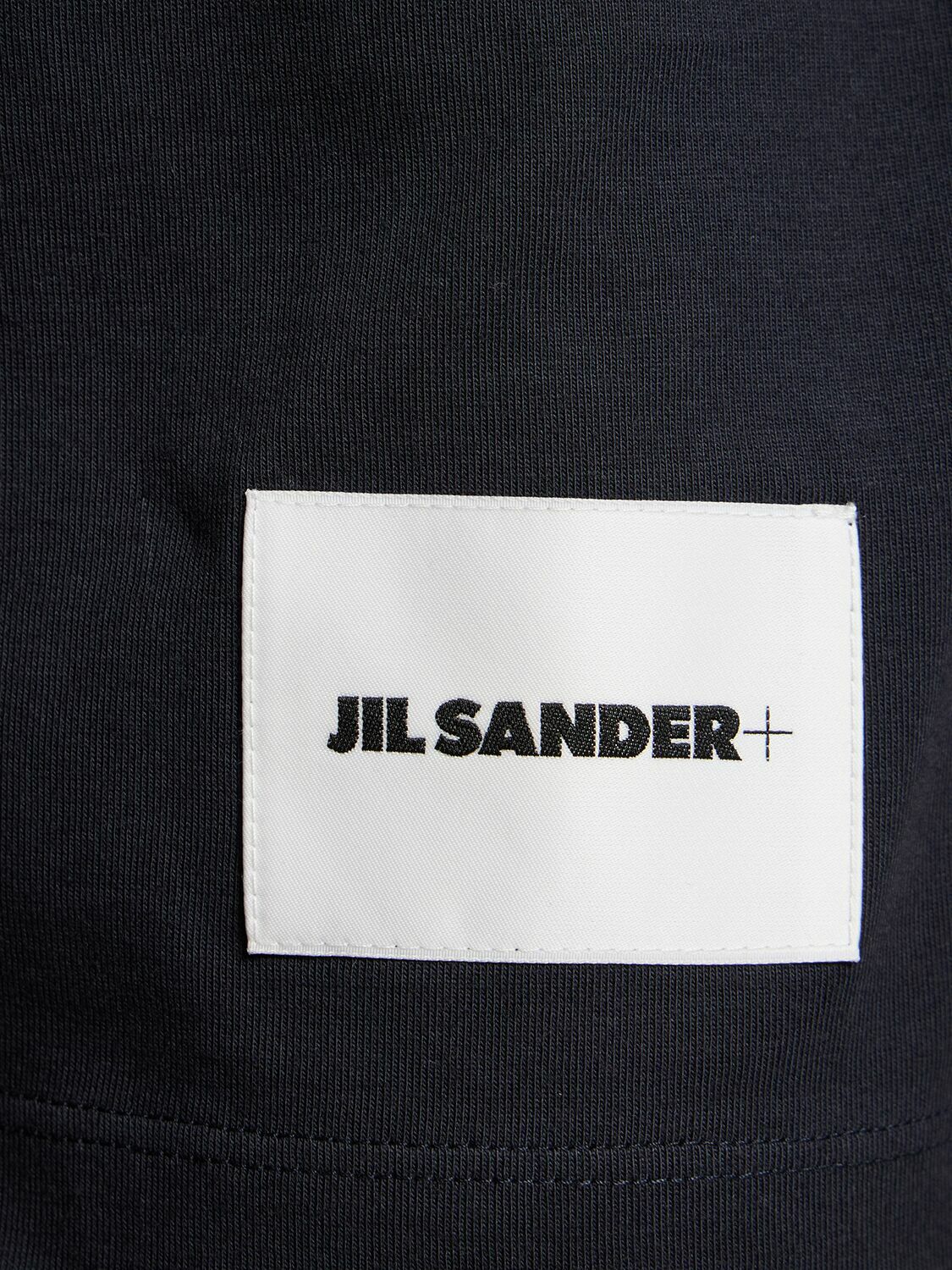 Tシャツ・カットソー JIL SANDER Logo t-shirt pack of 3 White JIL SANDER - 3 Pack Of Cotton T-shirts Jil Sander