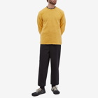 Comme des Garçons Homme Plus Men's Brushed Mohair Crew Knit in Yellow