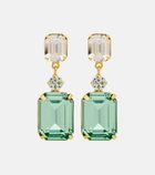 Jennifer Behr Justine gold-plated drop earrings