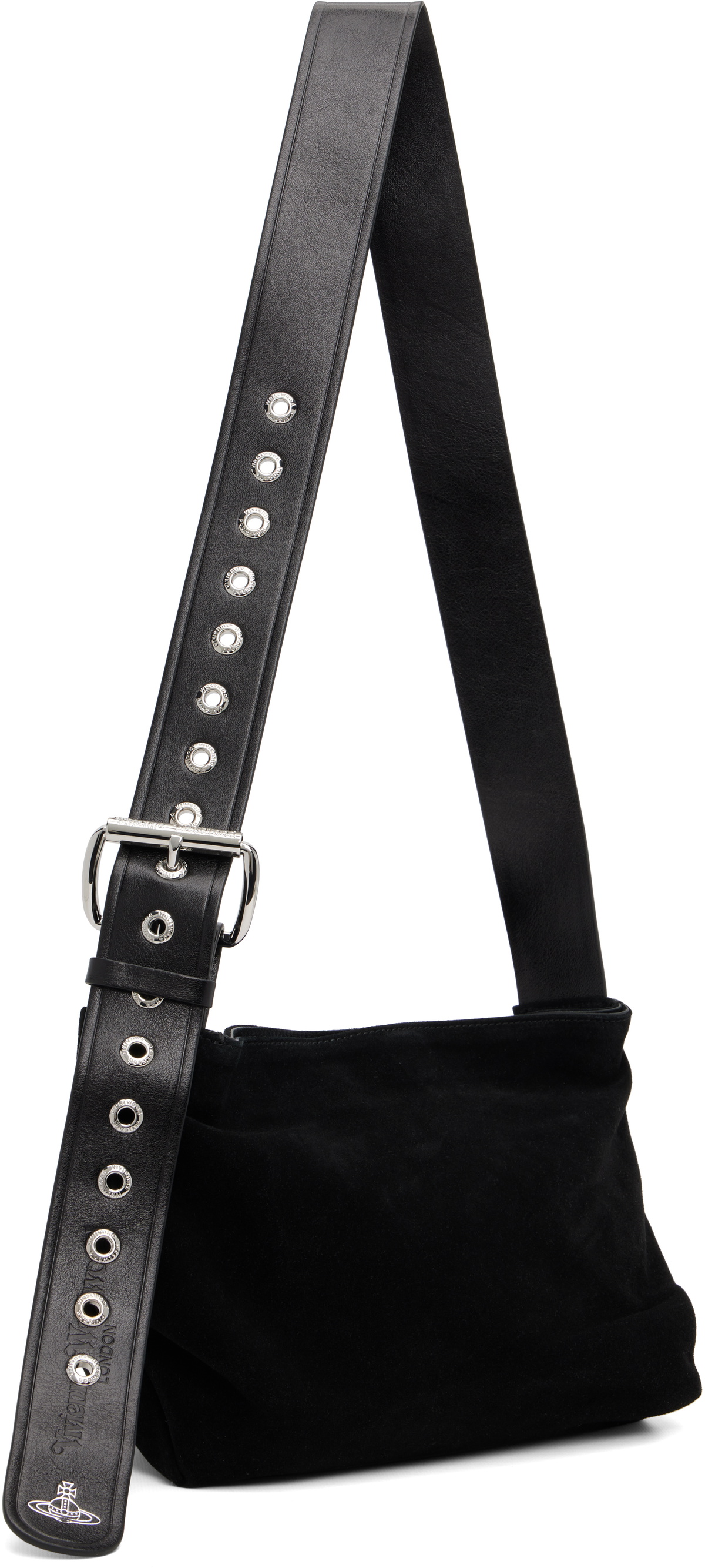 Vivienne Westwood Black Maxime Small Crossbody Bag Vivienne Westwood
