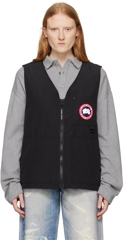 Photo: Canada Goose Black Canmore Vest
