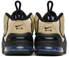 Nike Black & Beige Stüssy Edition Air Penny II Sneakers