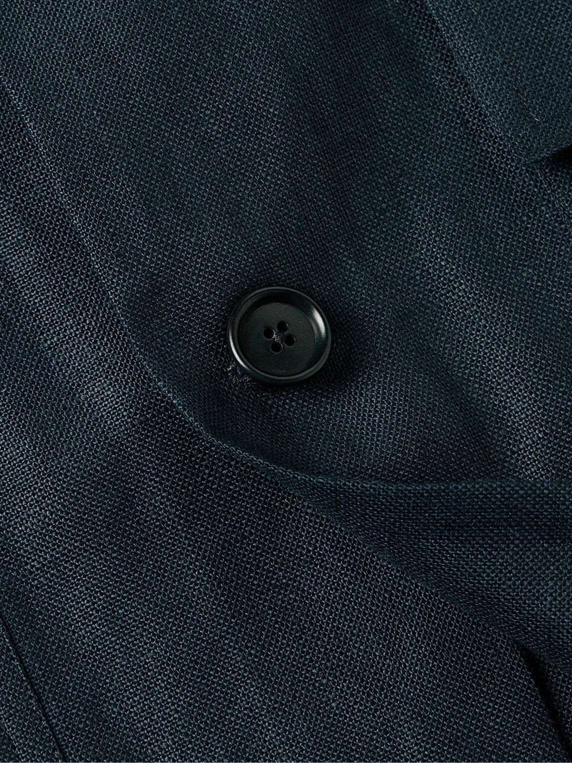 De Petrillo - Linen Jacket - Blue