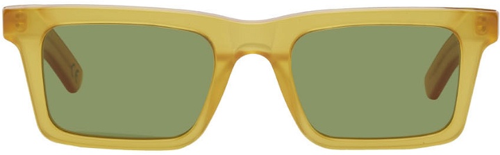 Photo: RETROSUPERFUTURE Yellow 1968 Sunglasses