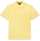 Hugo Boss - Pallas Slim-Fit Cotton-Piqué Polo Shirt - Yellow