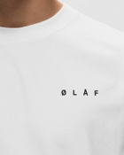 ølåf Face Tee White Shortsleeves