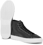 Common Projects - Tournament Full-Grain Leather High-Top Sneakers - Men - Black