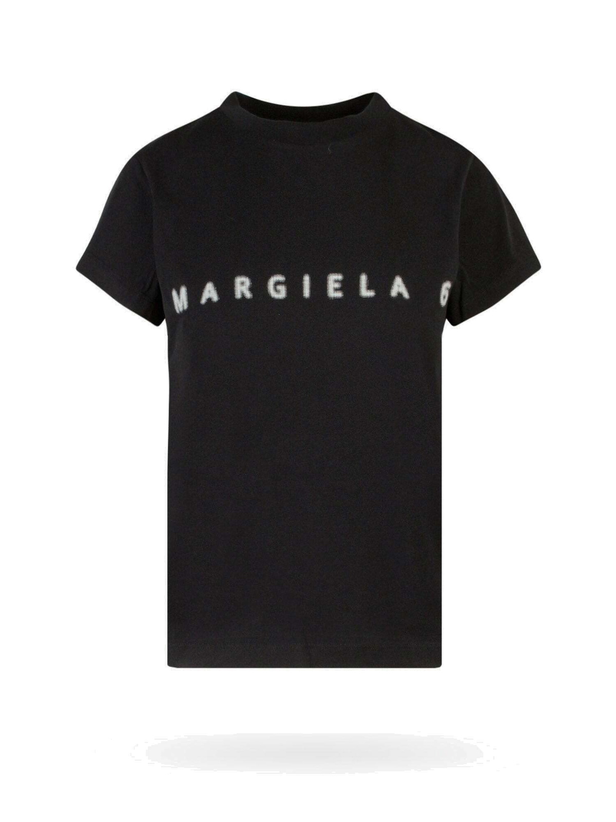 Mm6 Maison Margiela T Shirt Black Womens MM6 Maison Margiela