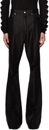 Rick Owens Black Bolan Bootcut Trousers