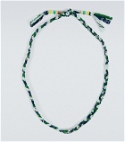 Alanui - Bandana necklace with beads