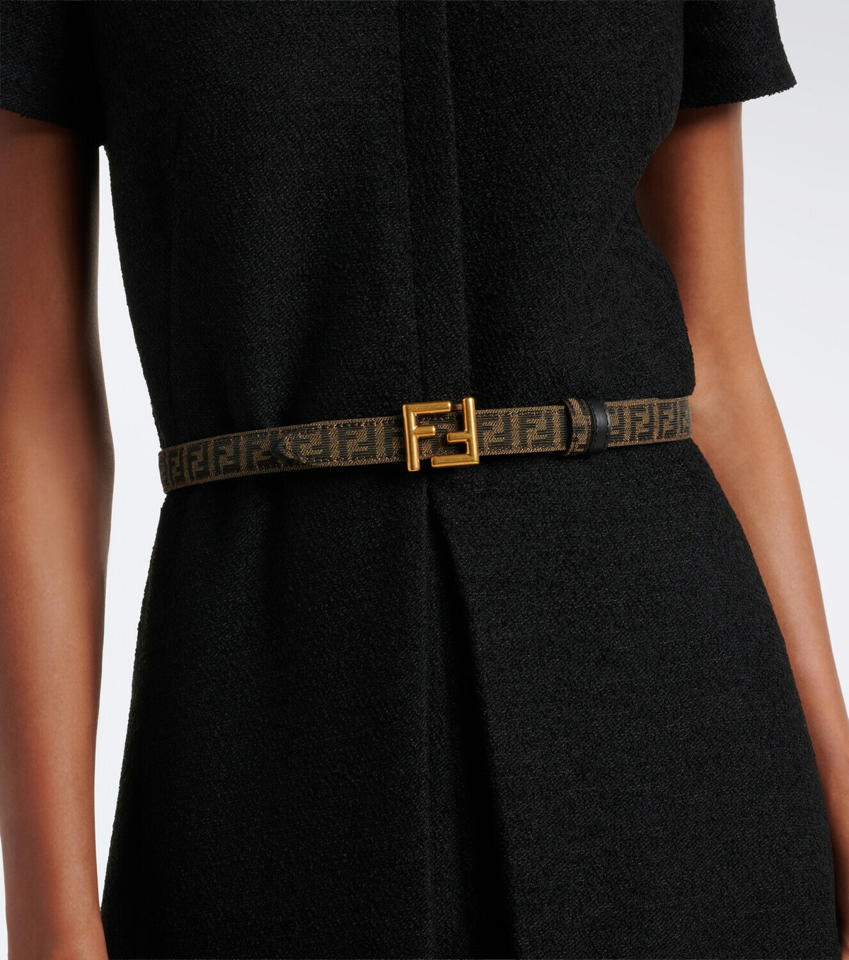 Fendi FF Zucca reversible belt