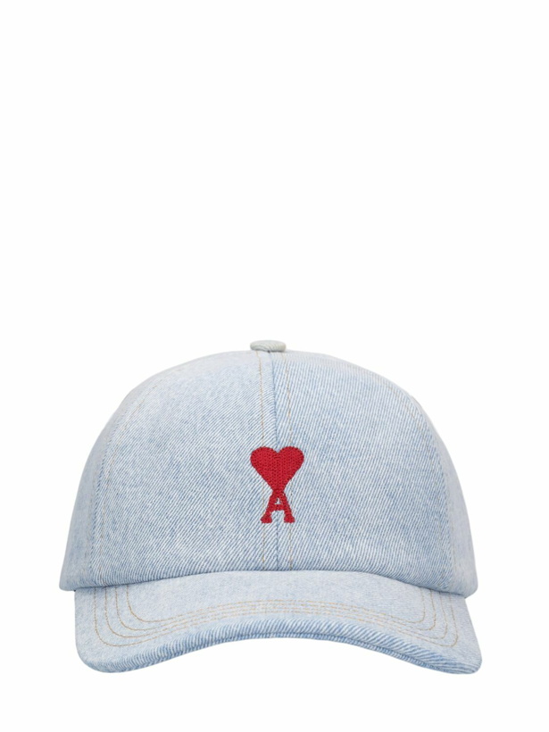 Photo: AMI PARIS Red Adc Embroidery Cap