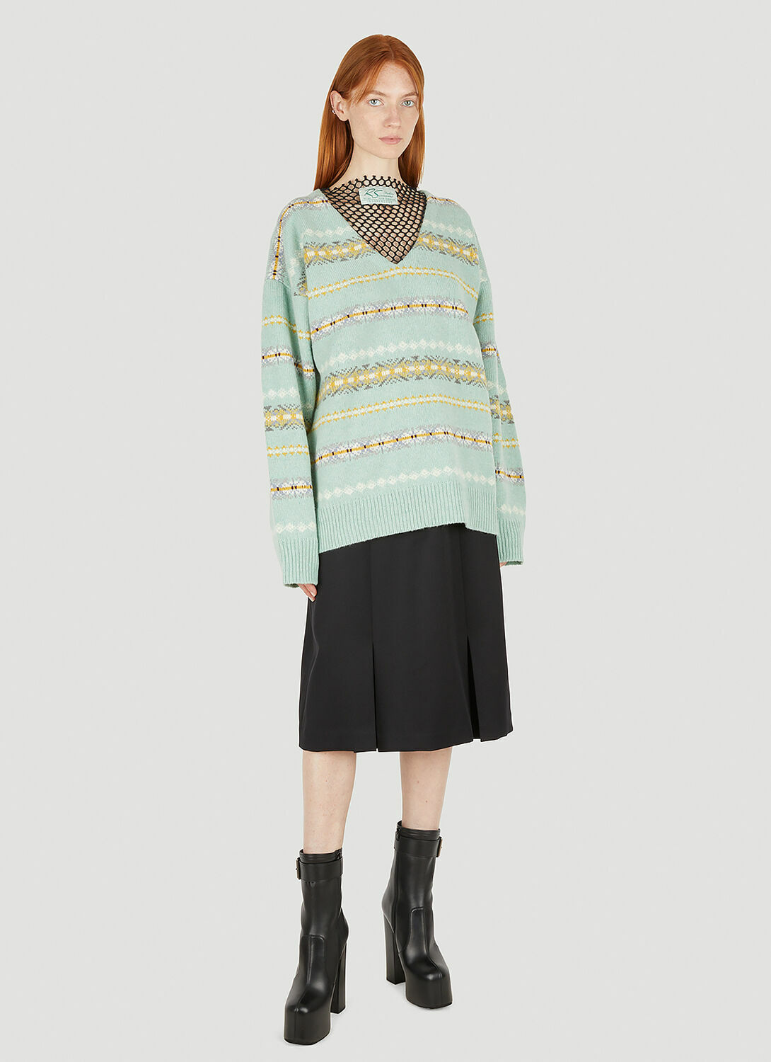 Raf Simons Pleated Skirt