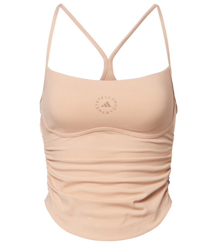 Photo: Adidas by Stella McCartney Logo ruched tank top