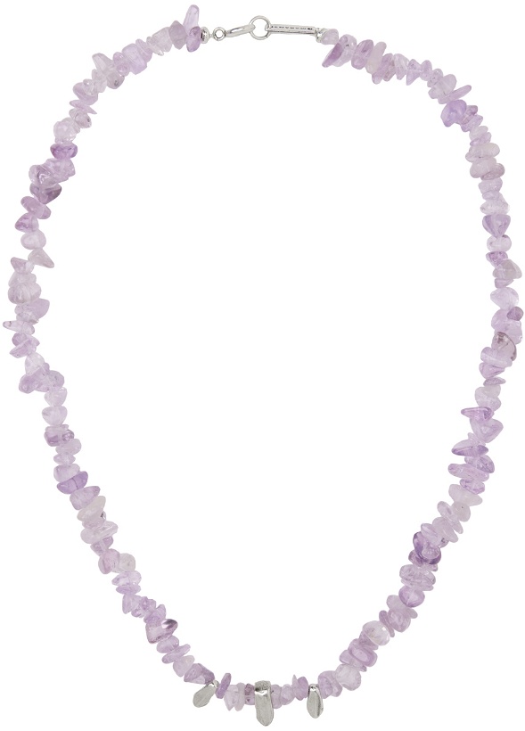 Photo: Isabel Marant Purple Beaded Necklace