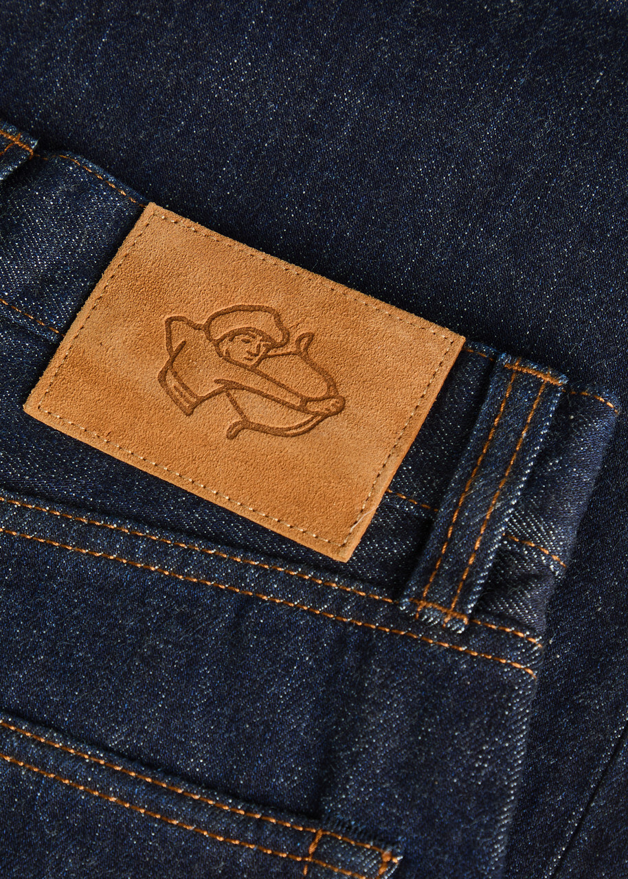 Drake's Straight-leg Denim Jeans Indigo