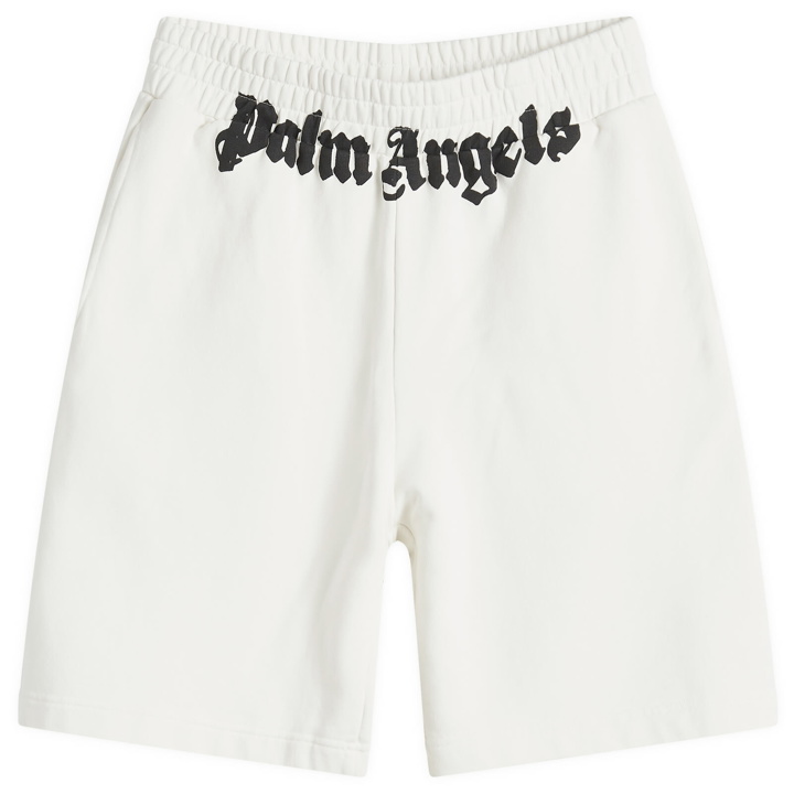 Photo: Palm Angels Men's Classic Logo Sweat Pants in White