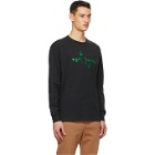 Marc Jacobs Black Heaven by Marc Jacobs Frog Footsteps Long Sleeve T-Shirt