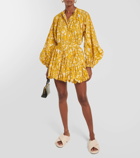 Jil Sander Floral miniskirt