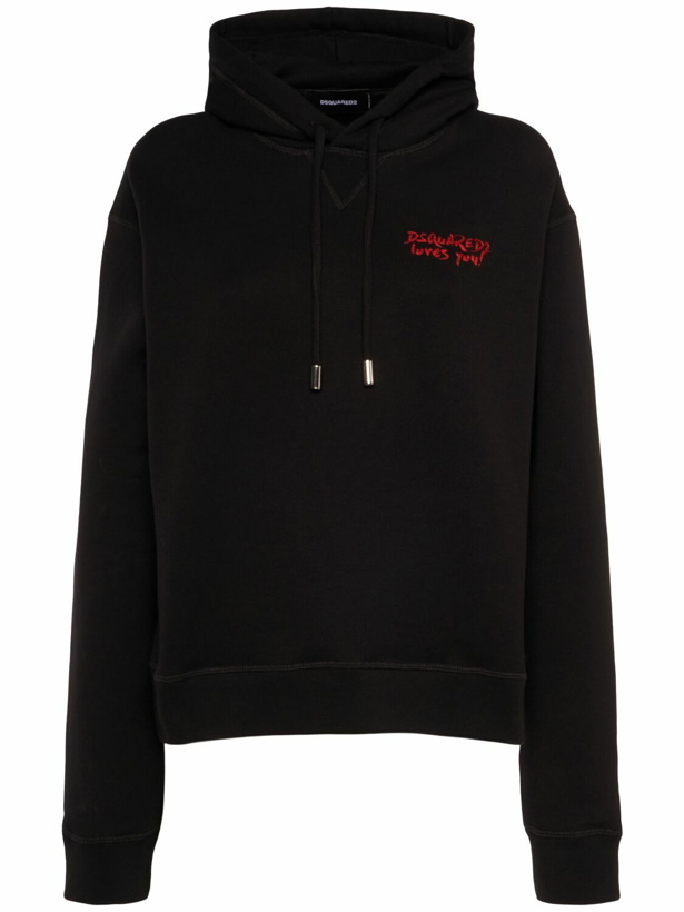 Photo: DSQUARED2 Brushed Cotton Hoodie