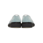 Adieu Blue Felted Wool Derbys