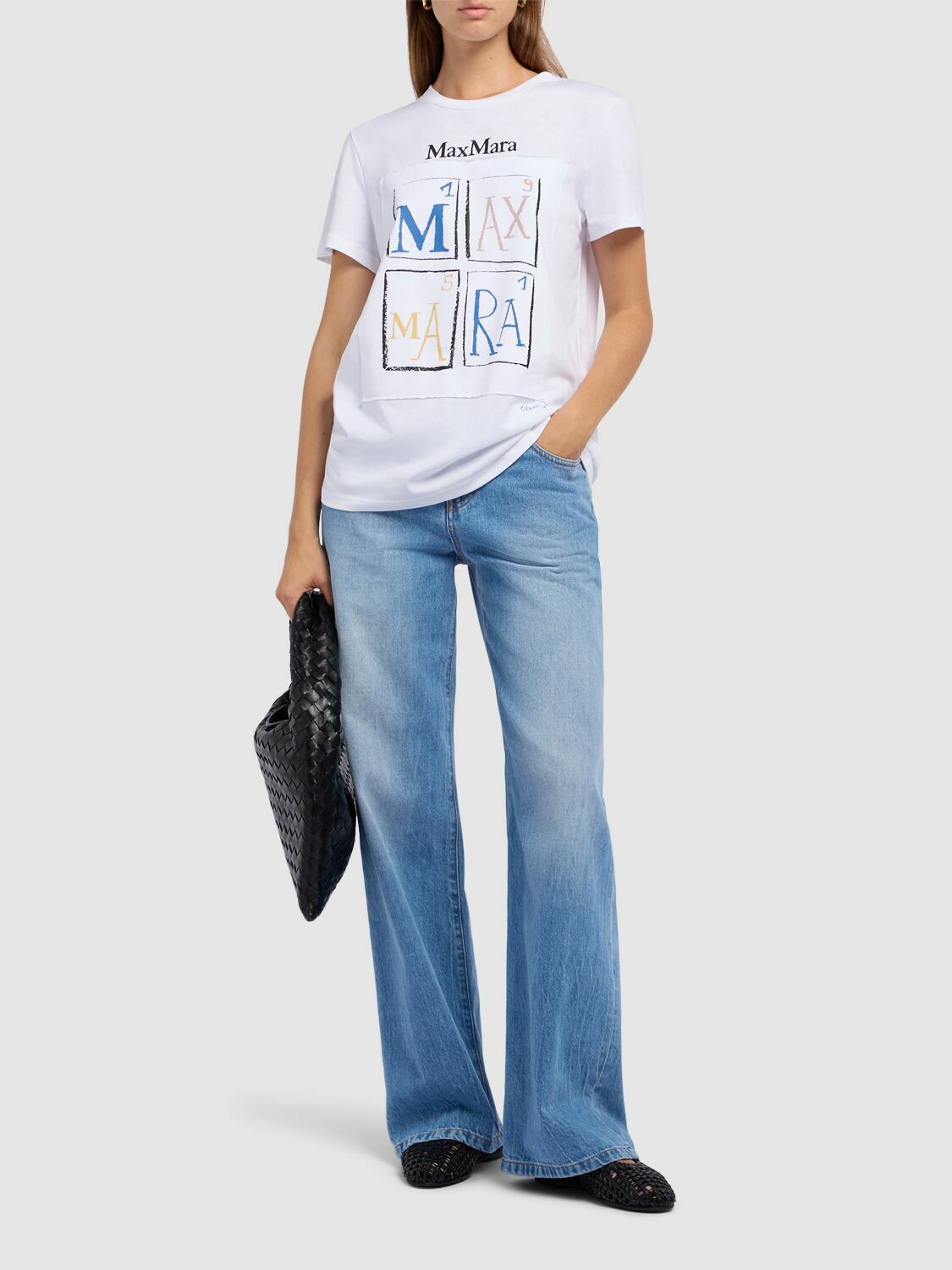 MAX MARA Colibri Printed Jersey T-shirt Max Mara