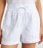 Velvet Sutton linen shorts