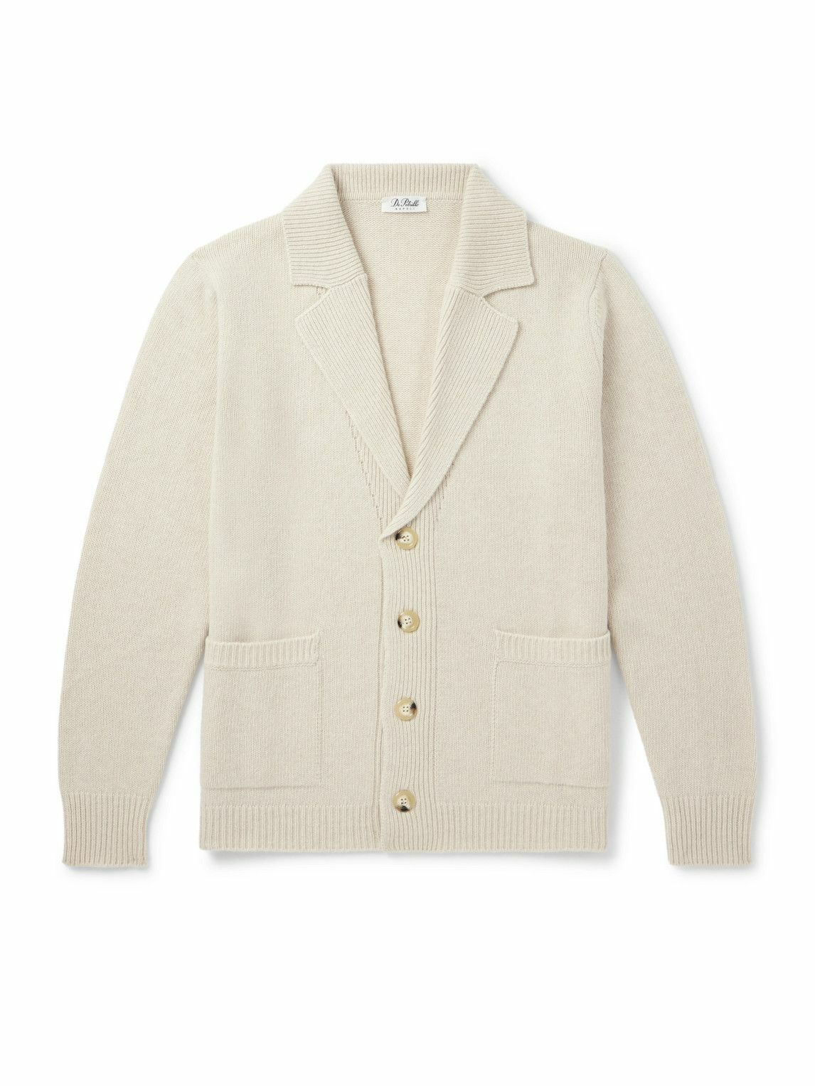 De Petrillo - Merino Wool and Cashmere-Blend Cardigan - Gray