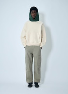 Stüssy Logo Motif Hooded Sweatshirt