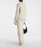 Bottega Veneta Oversized ribbed-knit wool cardigan