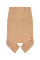 ANDREĀDAMO Skin Pink Stretch Viscose Blend Skirt