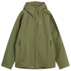 Haglöfs Men's Front Proof II Waterproof Jacket in Seaweed Green