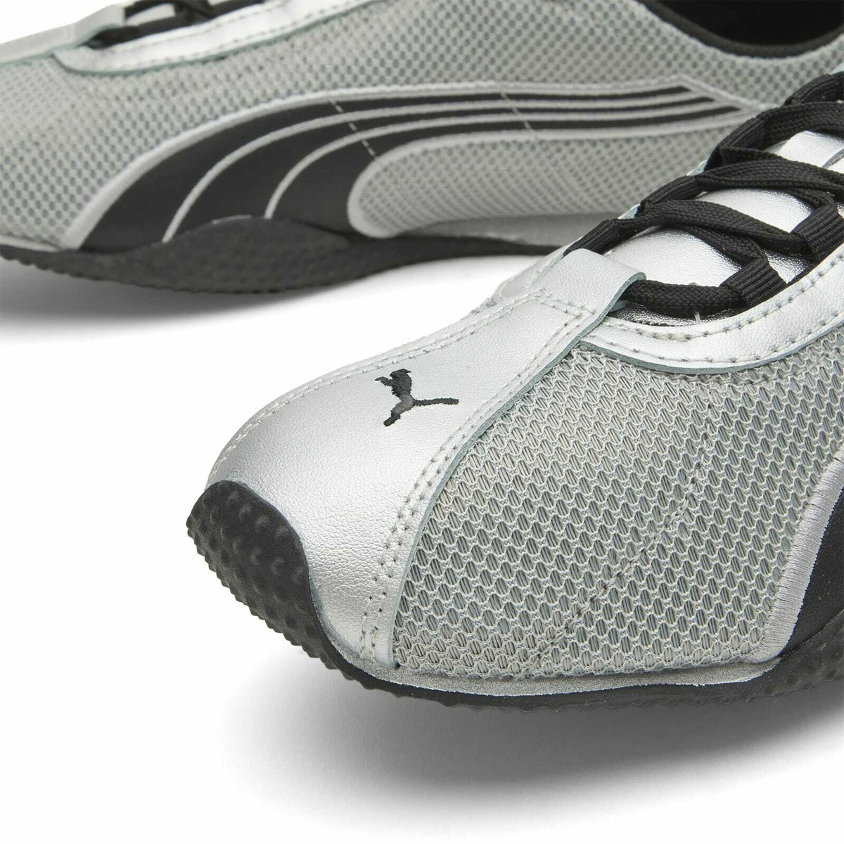 Puma Men's H-Street Chrome Sneaker in Puma Silver/Puma Black