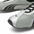 Puma Men's H-Street Chrome Sneaker in Puma Silver/Puma Black